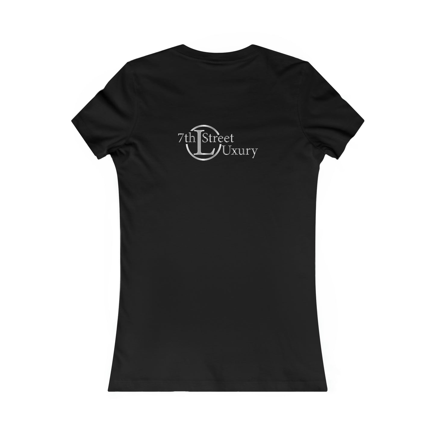 7thStreet Luxury Silver crew neck Women's Favorite Tee