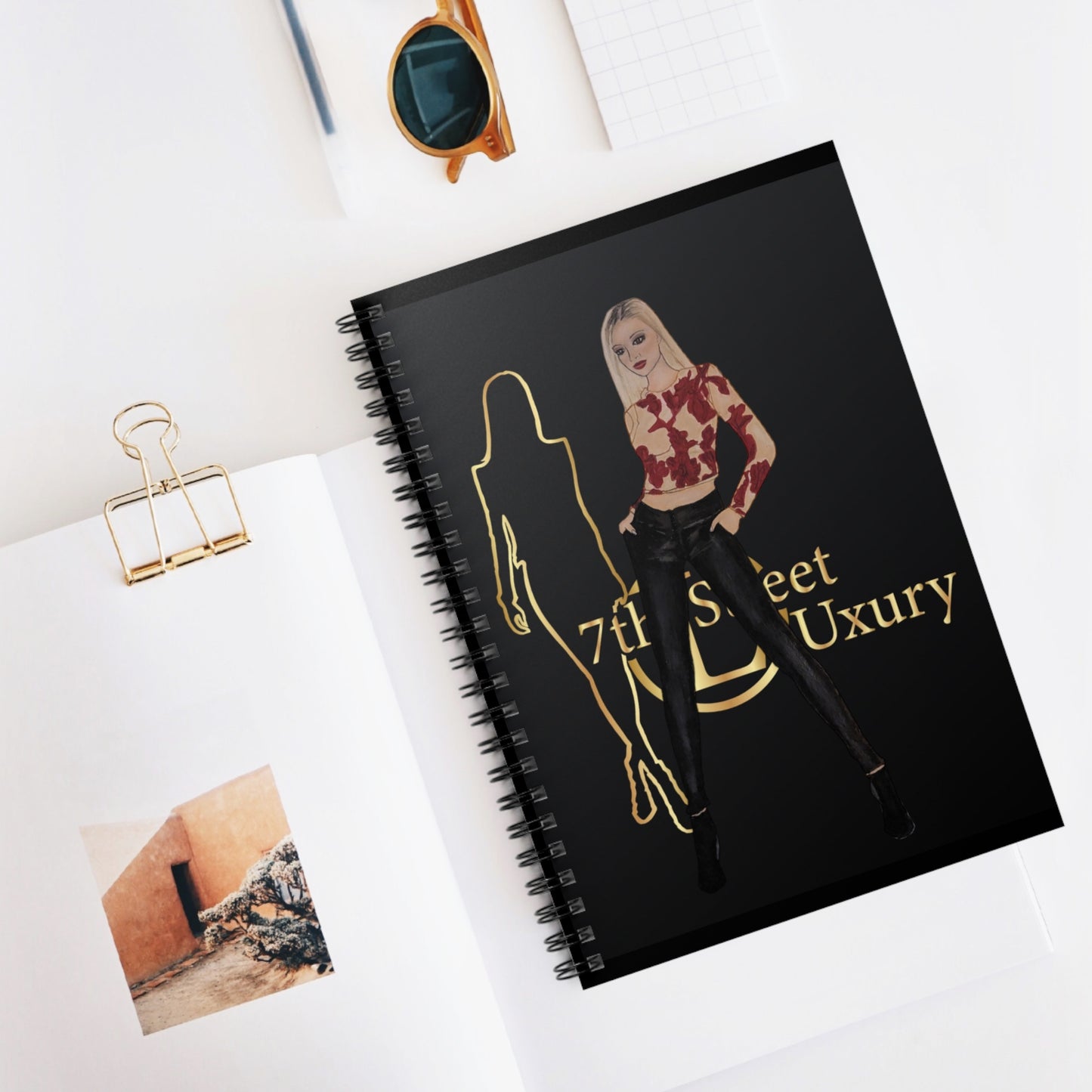 Fashion Spiral Notebook - Ruled Line