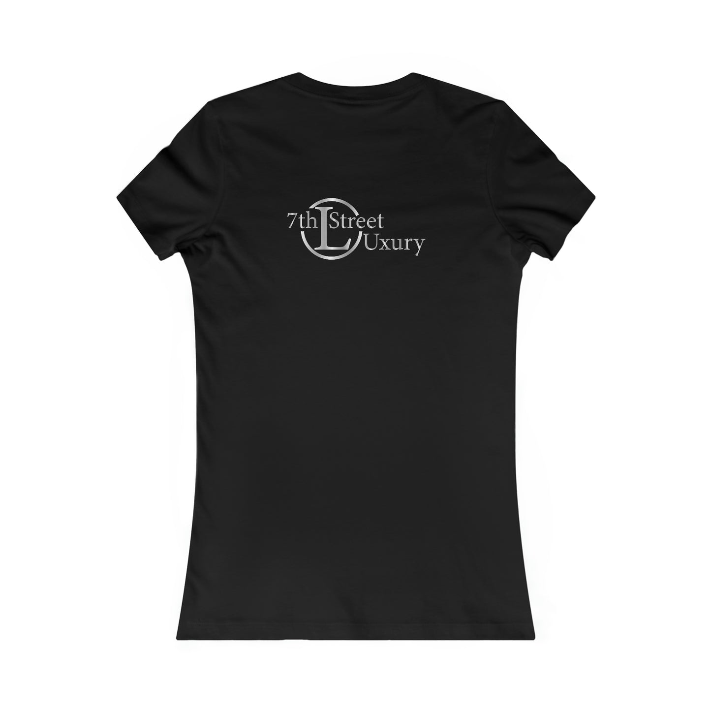 7thStreet Luxury Silver crew neck Women's Favorite Tee
