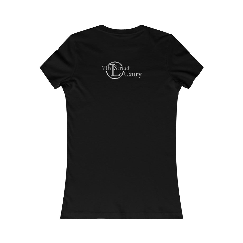 Fashion Women's Favorite Tee- 7sL Silver Model symbol