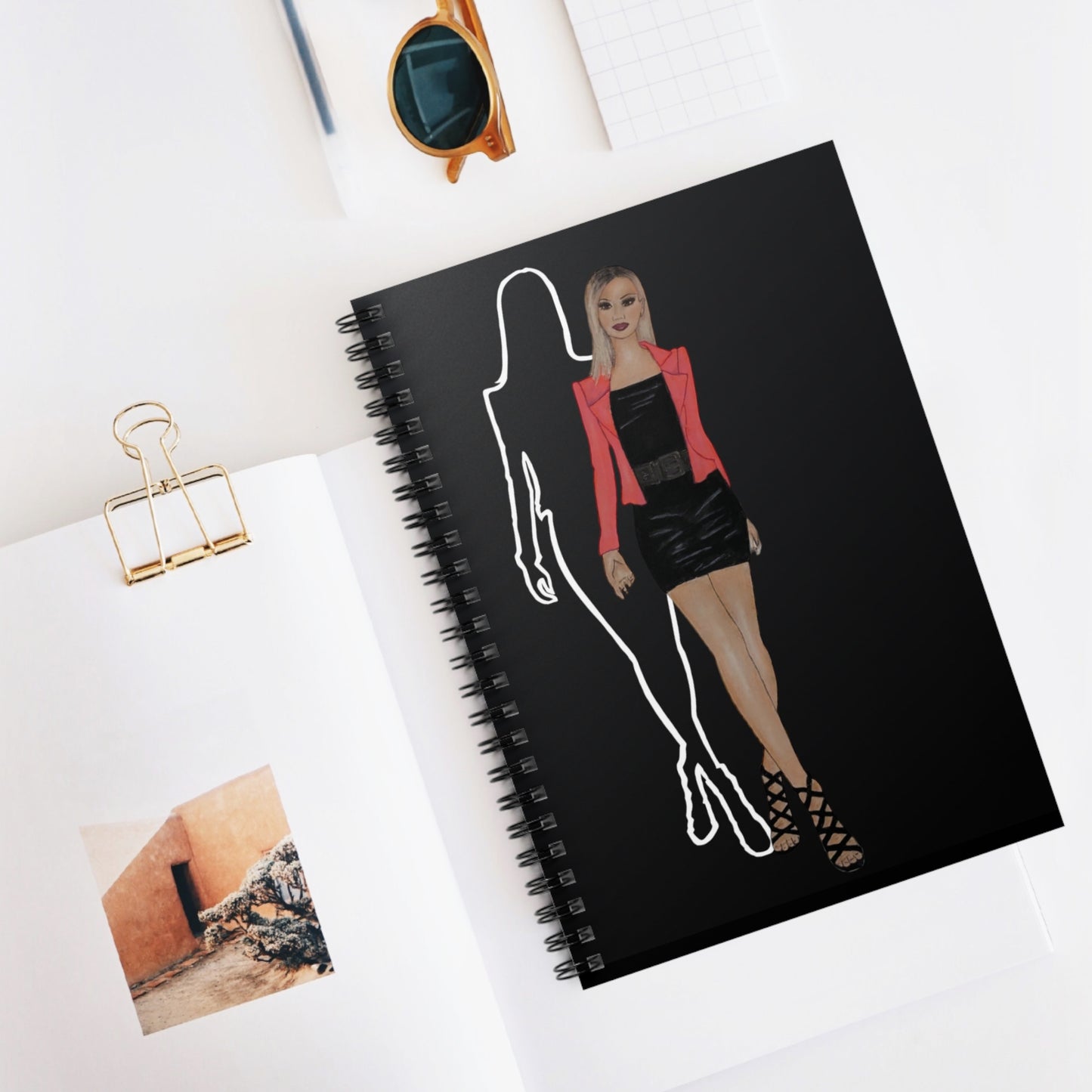 Fashion Spiral Notebook - Ruled Line