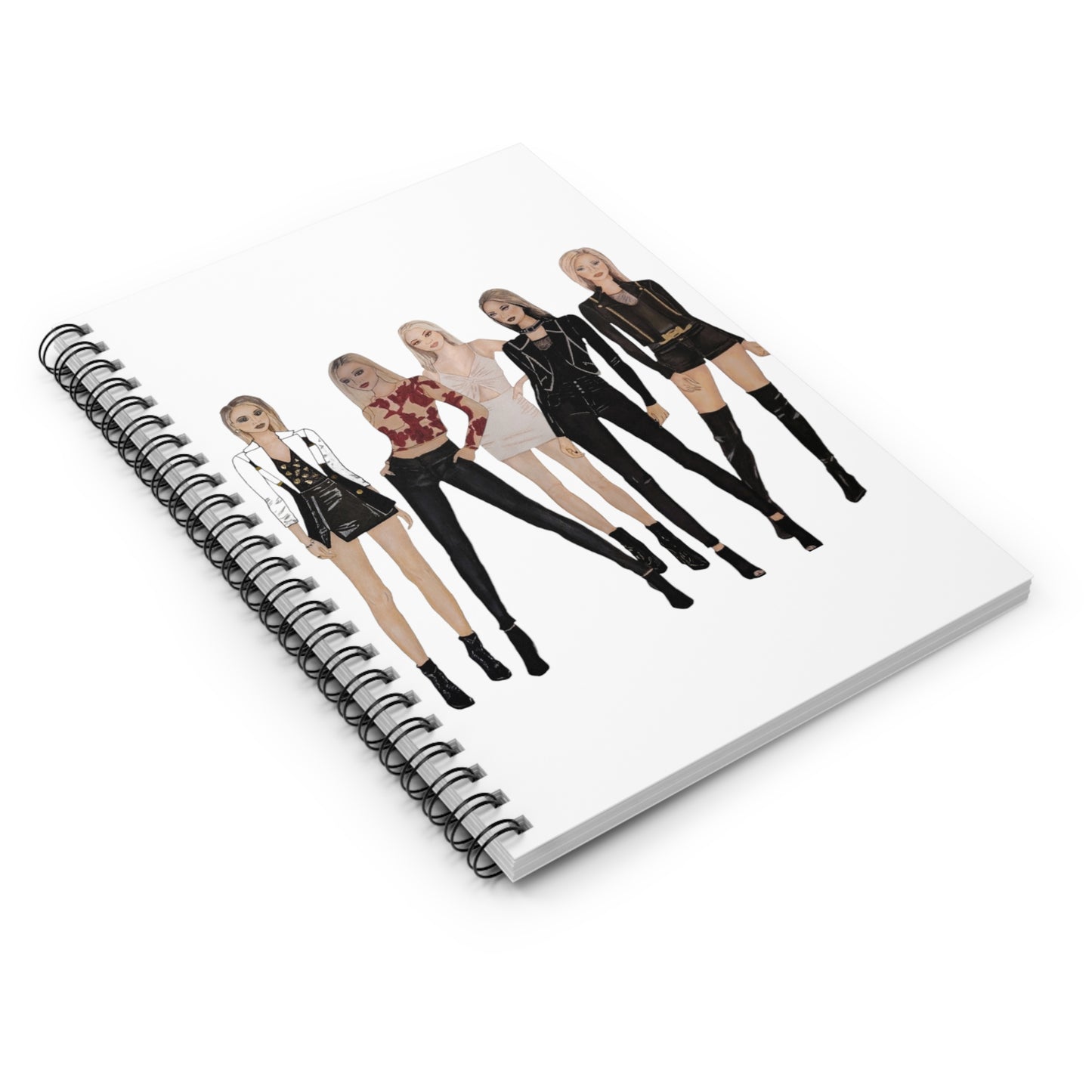 Fashion Spiral Notebook - Ruled Line