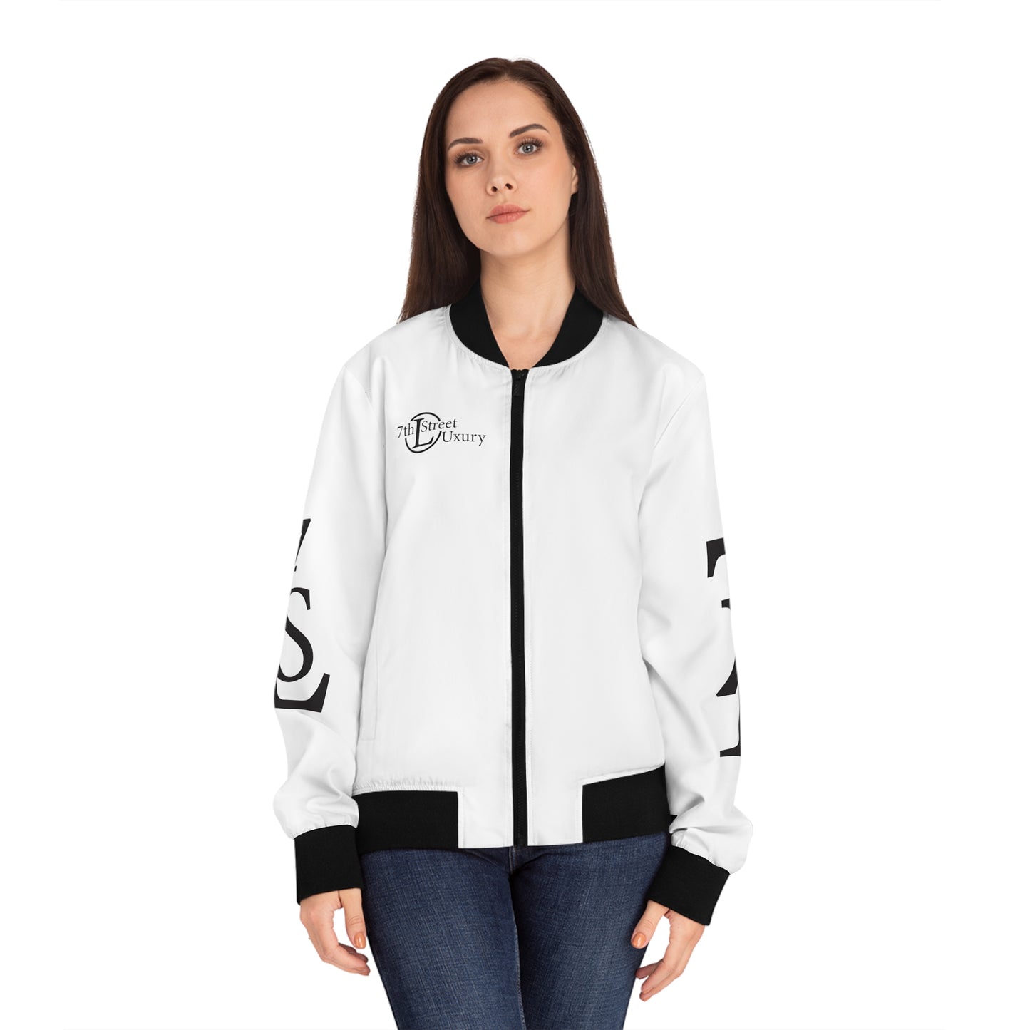 7thStreet Luxury Women's Bomber Jacket (AOP)