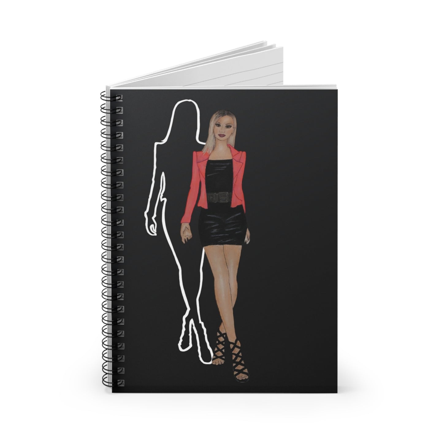 Fashion Spiral Notebook - Ruled Line