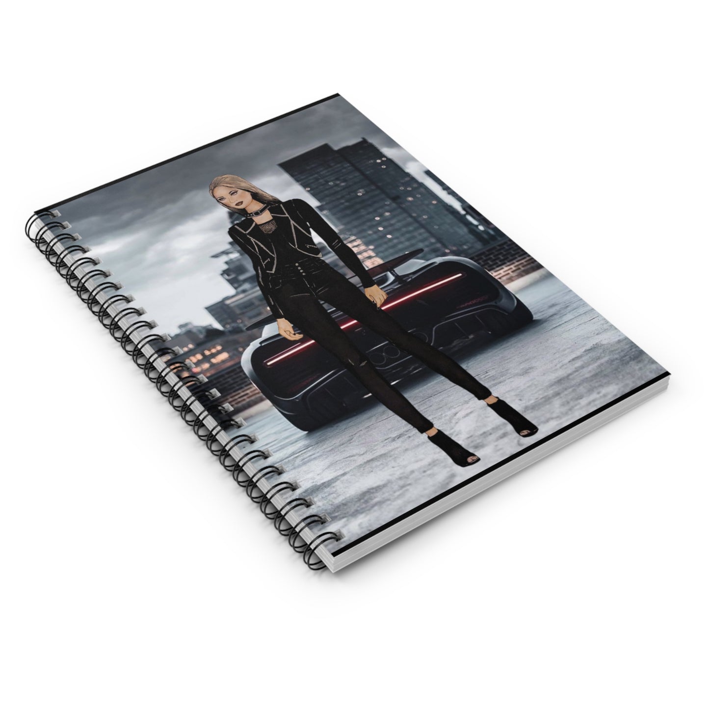 Fashion Spiral Notebook - Ruled Line