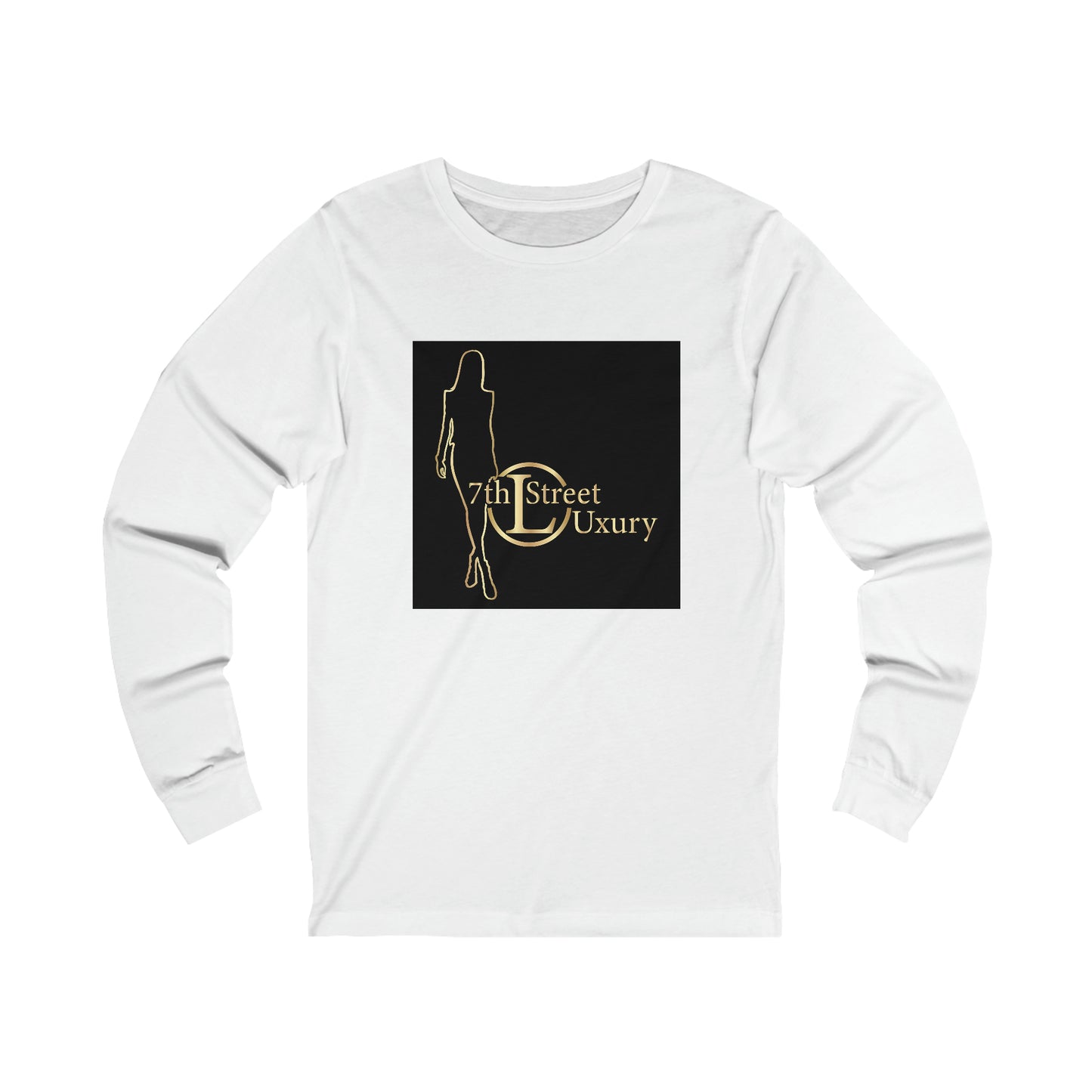 7thStreet Luxury Women's Jersey Long Sleeve Tee