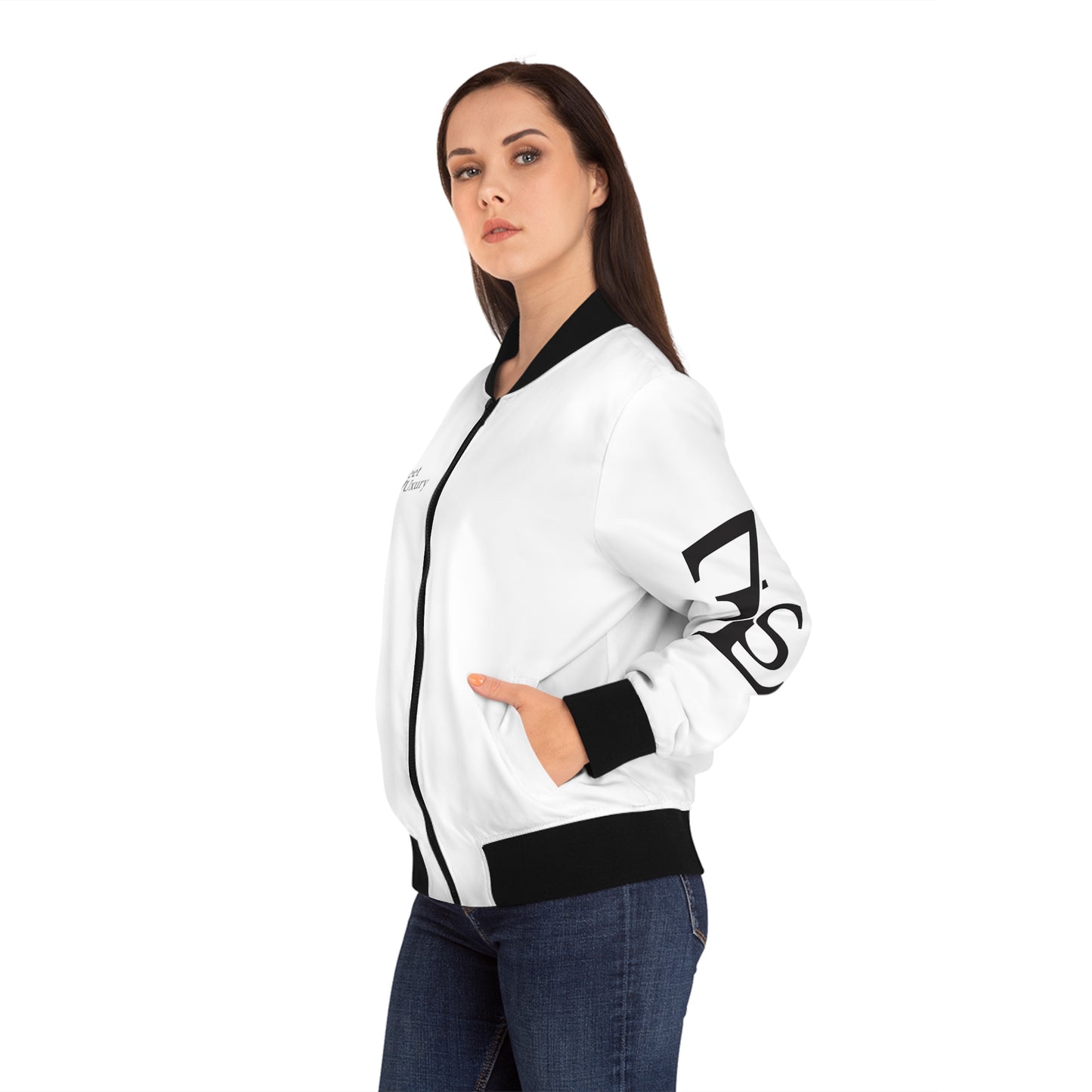 7thStreet Luxury Women's Bomber Jacket (AOP)