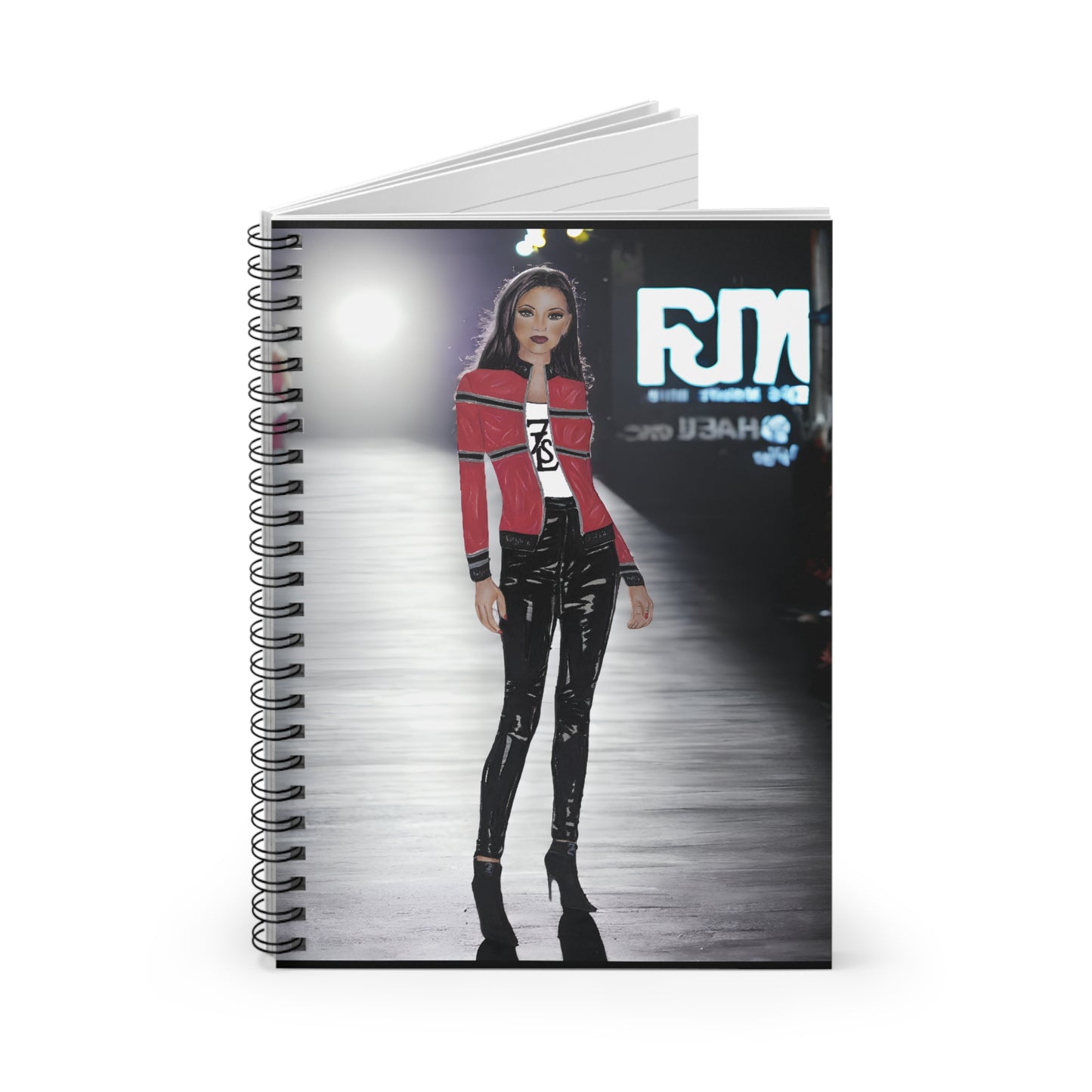 7thStreet Luxury Fashion Notebook - Ruled Line