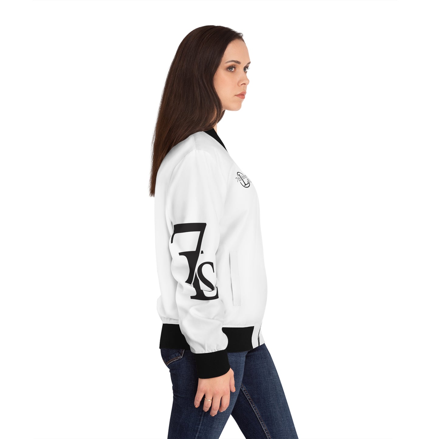 7thStreet Luxury Women's Bomber Jacket (AOP)