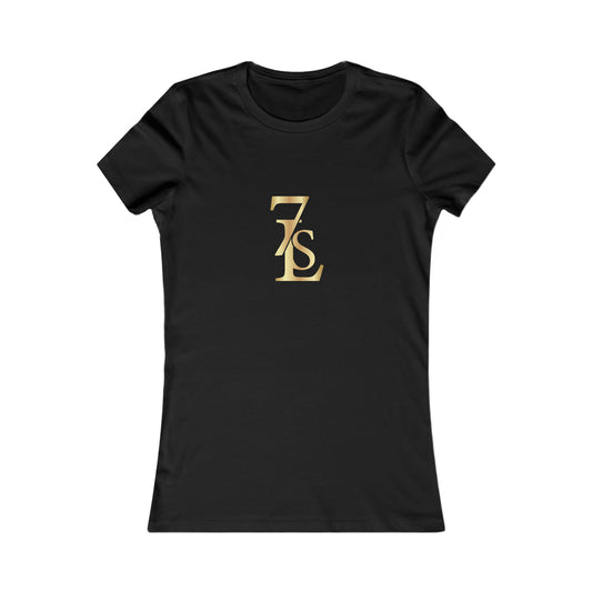 7thStreet Luxury Gold symbol crew neck Women's Favorite Tee