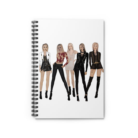 Fashion Spiral Notebook - Ruled Line