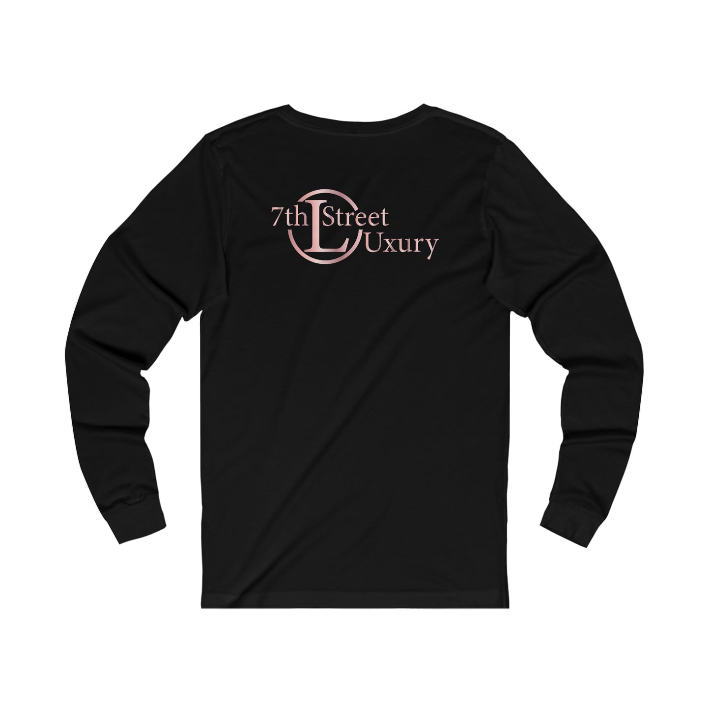 7thStreet Luxury Jersey Long Sleeve Tee