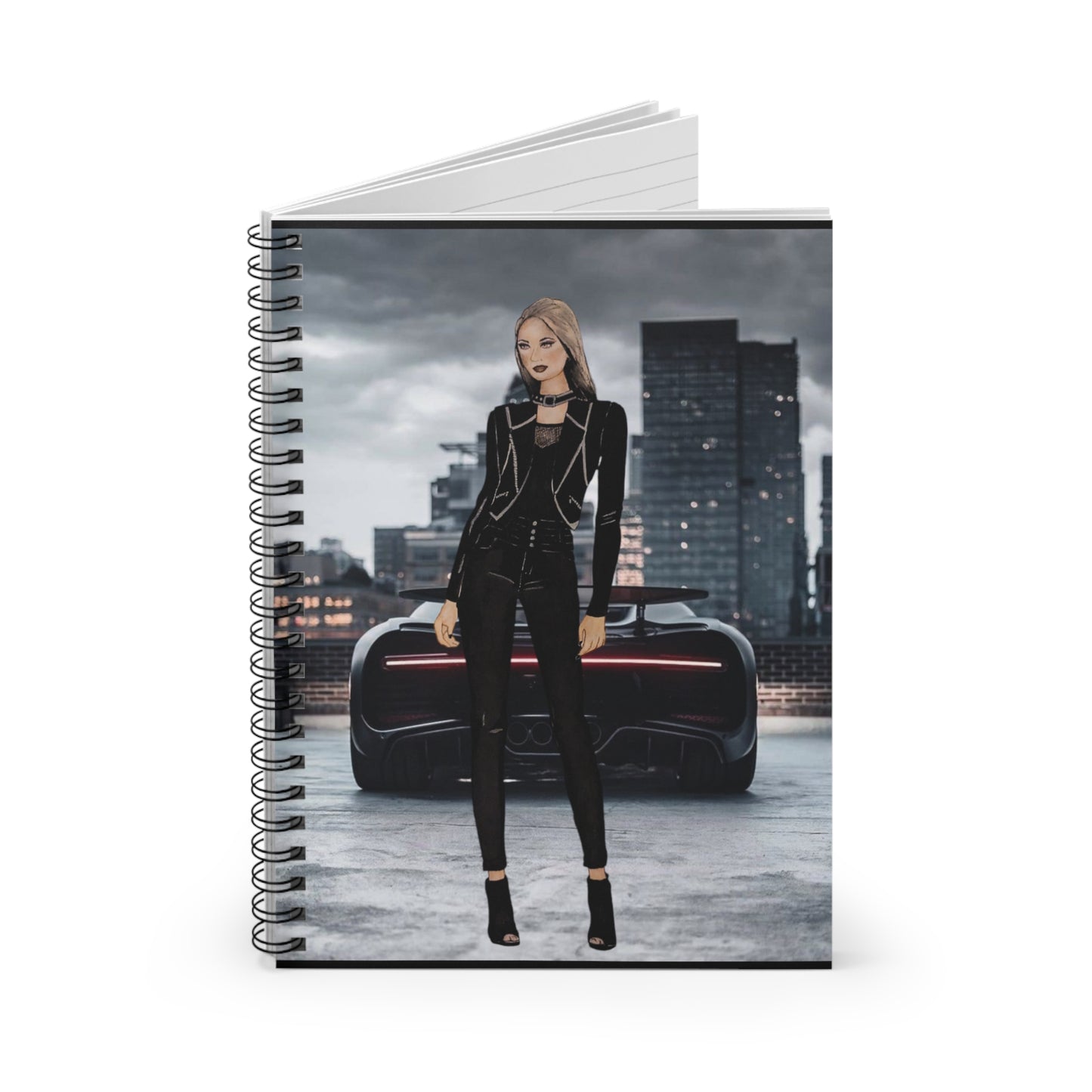 Fashion Spiral Notebook - Ruled Line