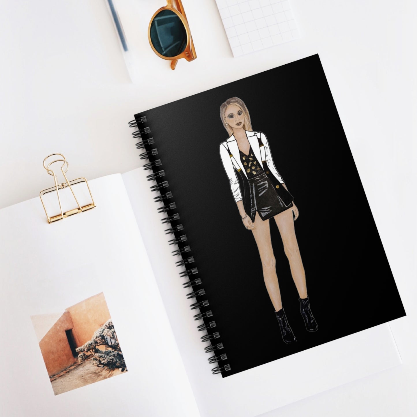 Fashion Spiral Notebook - Ruled Line