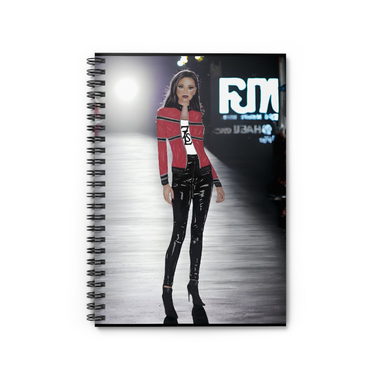 7thStreet Luxury Fashion Notebook - Ruled Line