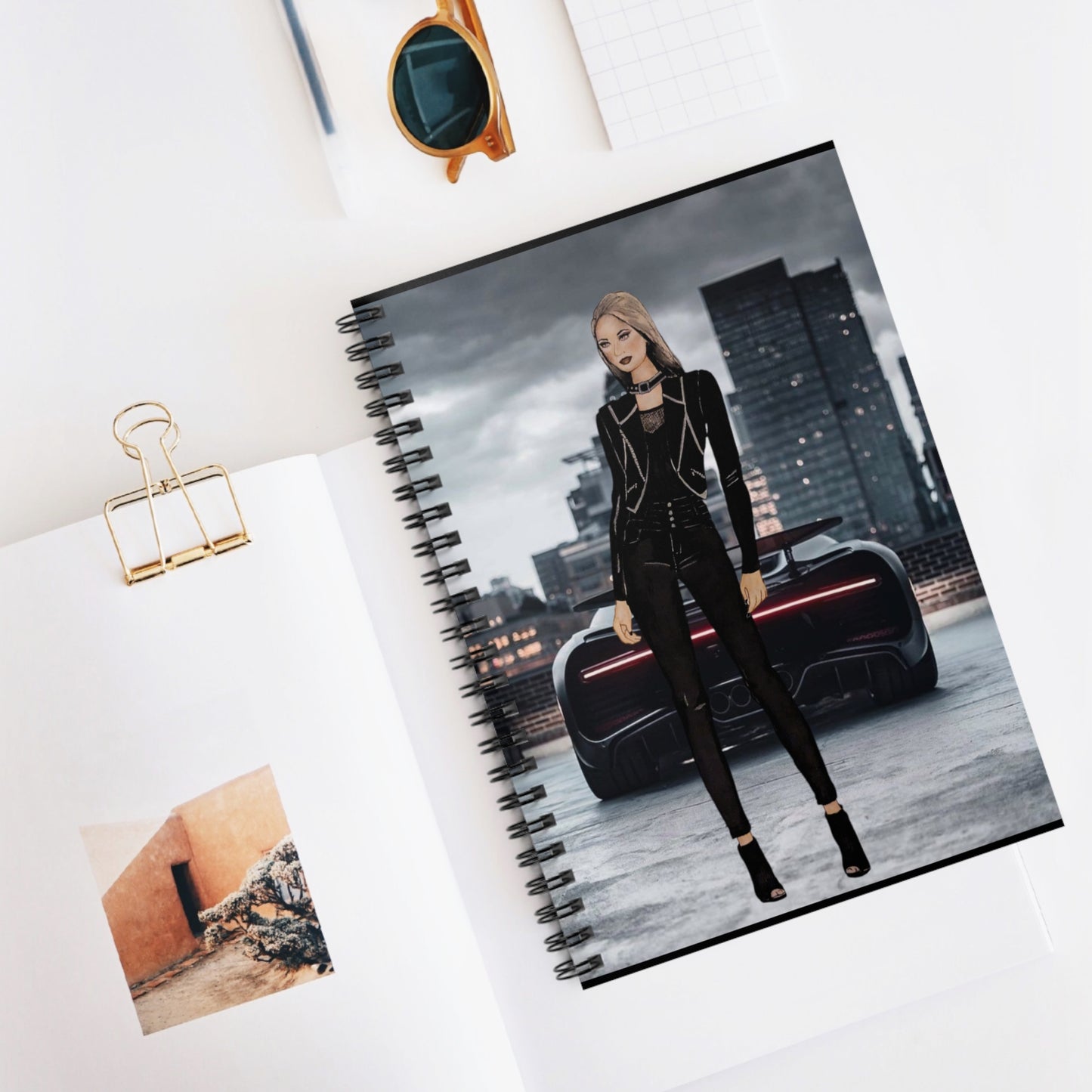 Fashion Spiral Notebook - Ruled Line