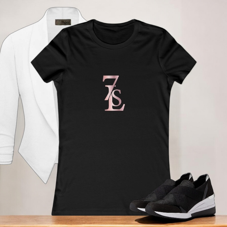 7sL Pink Symbol crew neck Women's Favorite Tee