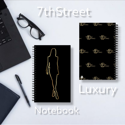 7thStreet Luxury Fashion Spiral notebook